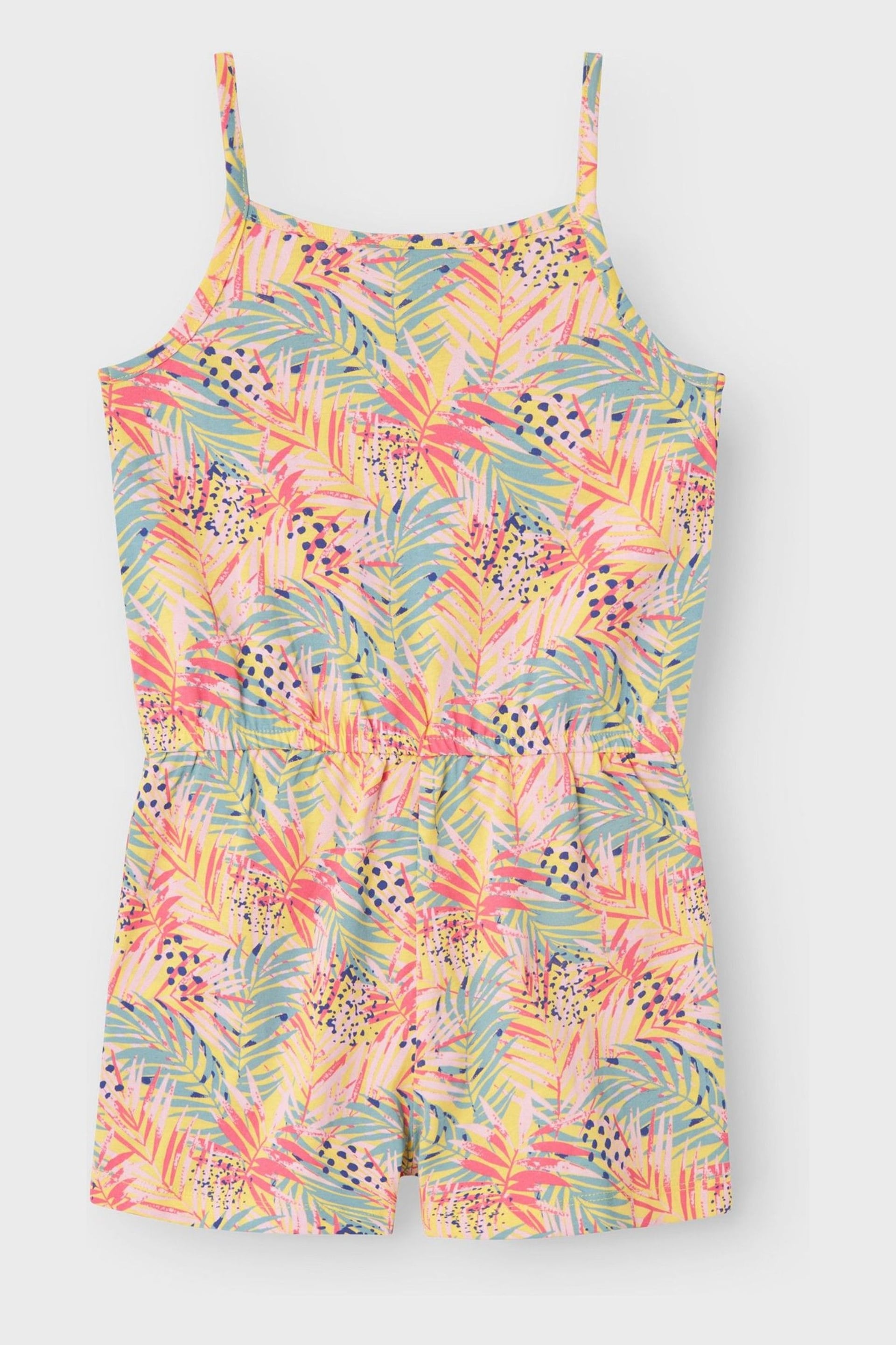 Name It Orange Printed Playsuit - Image 2 of 3