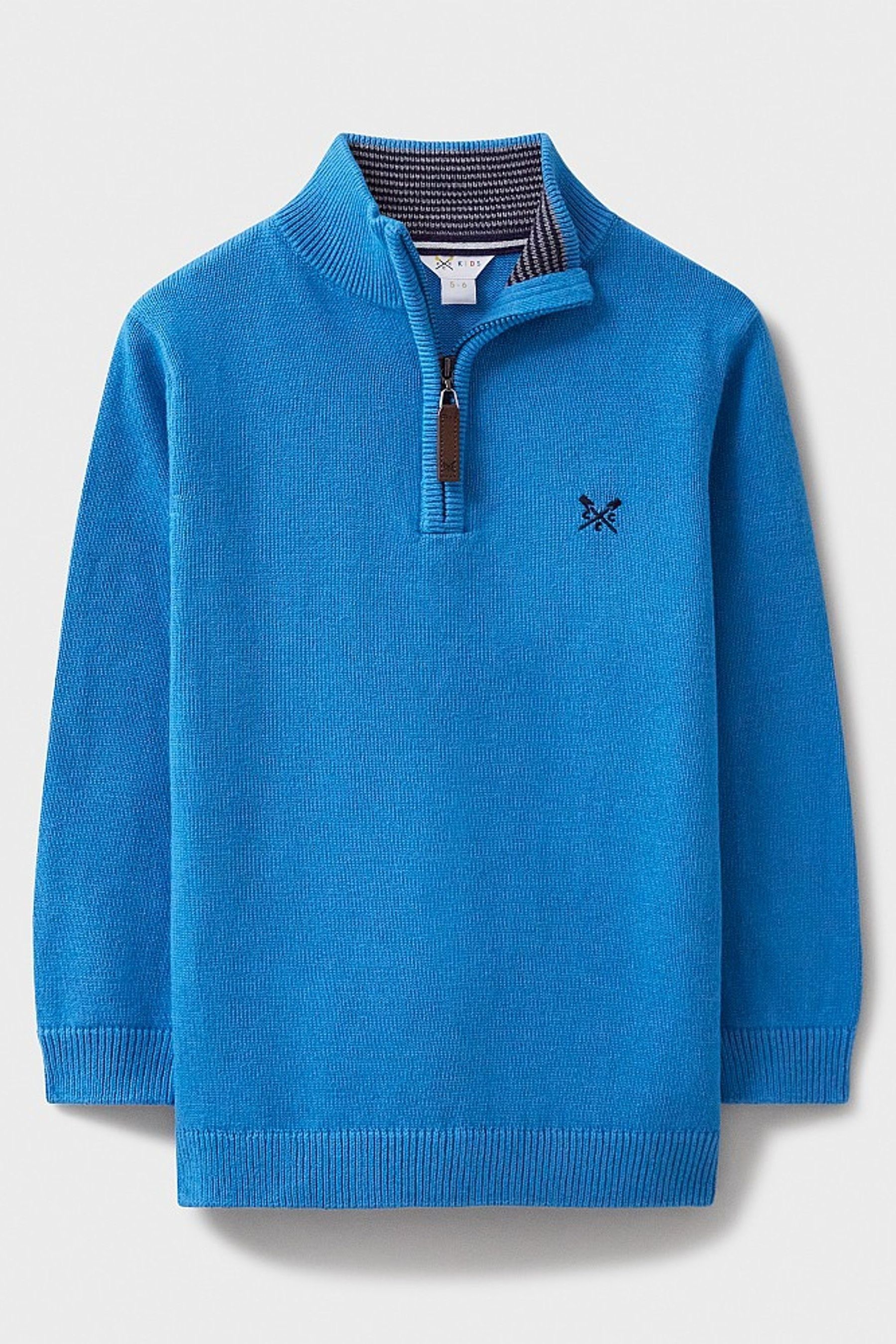 Buy Crew Clothing 100 Cotton Half Zip Jumper from the Next UK online shop