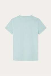 Hackett London Older Boys Blue Short Sleeve T-Shirt - Image 2 of 3