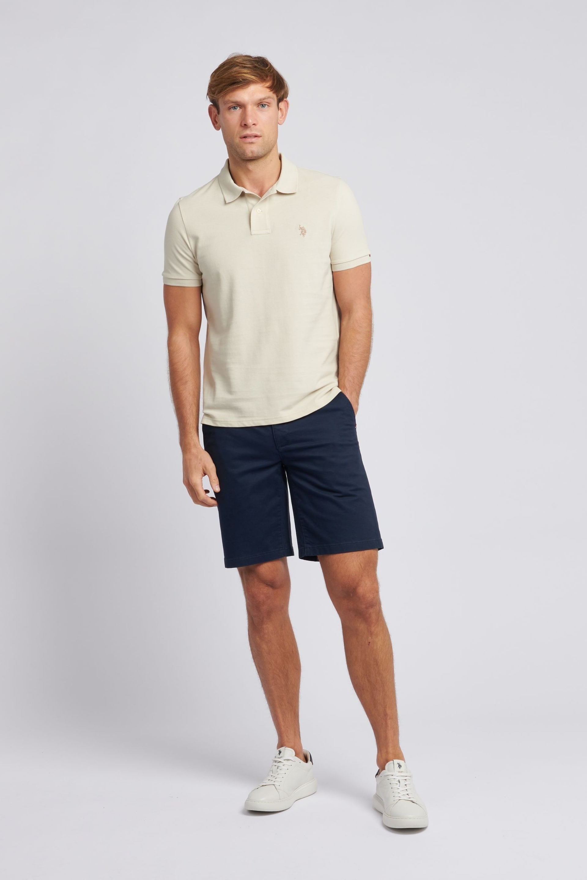 U.S. Polo Assn. Mens Classic Chinos Shorts - Image 3 of 8