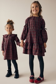 Red Tartan Check Dress (3-16yrs) - Image 2 of 10