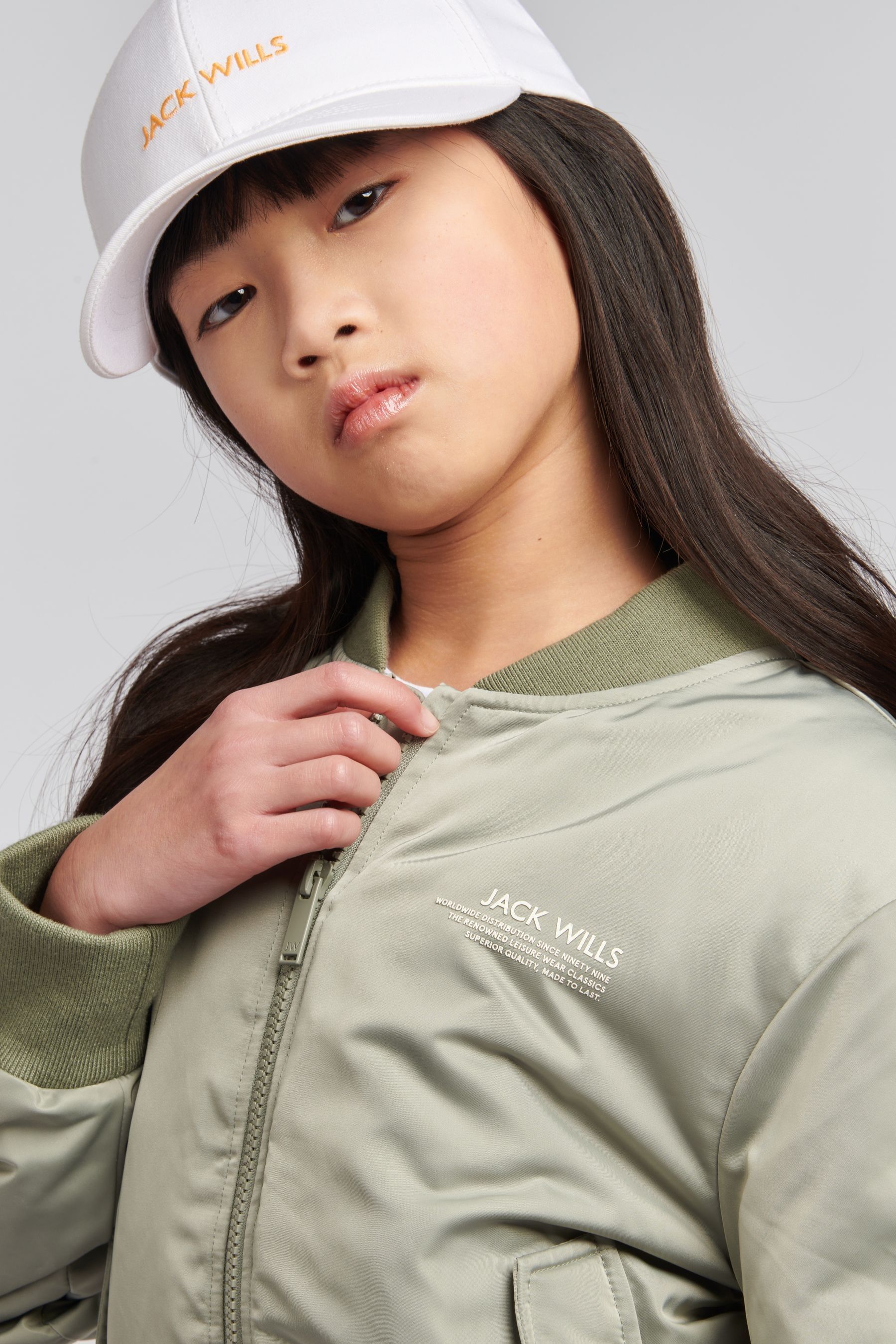 Girls utility jacket shop
