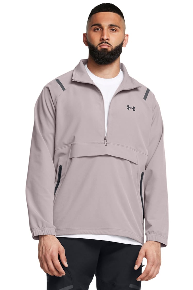 Under Armour Grey Unstoppable Anorak Jacket - Image 1 of 6