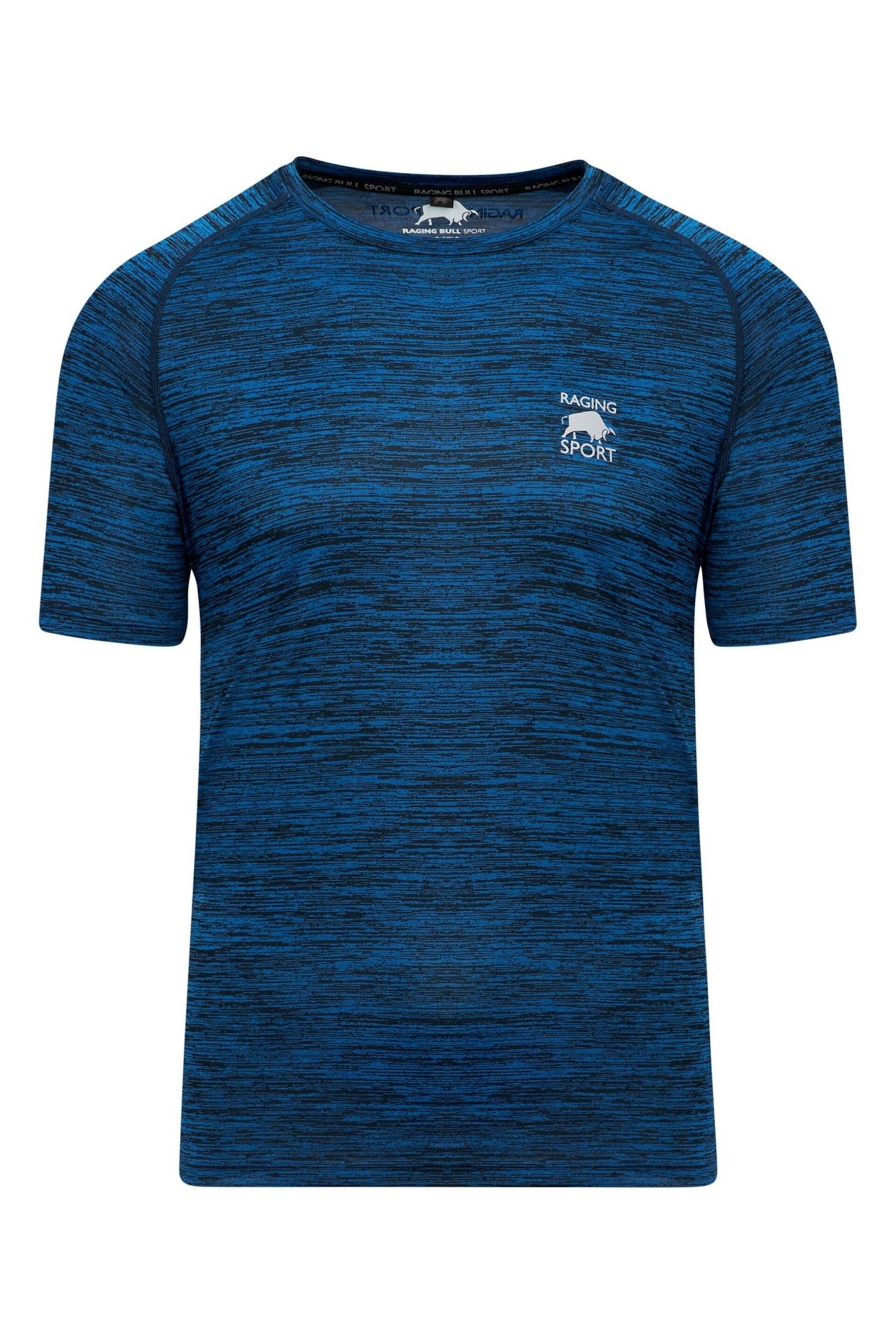 Raging Bull Blue Performance T-Shirt - Image 3 of 3