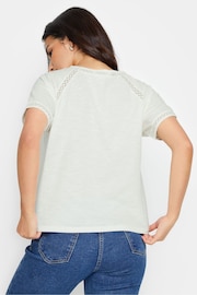 PixieGirl Petite Cream Crochet Trim Top - Image 3 of 5