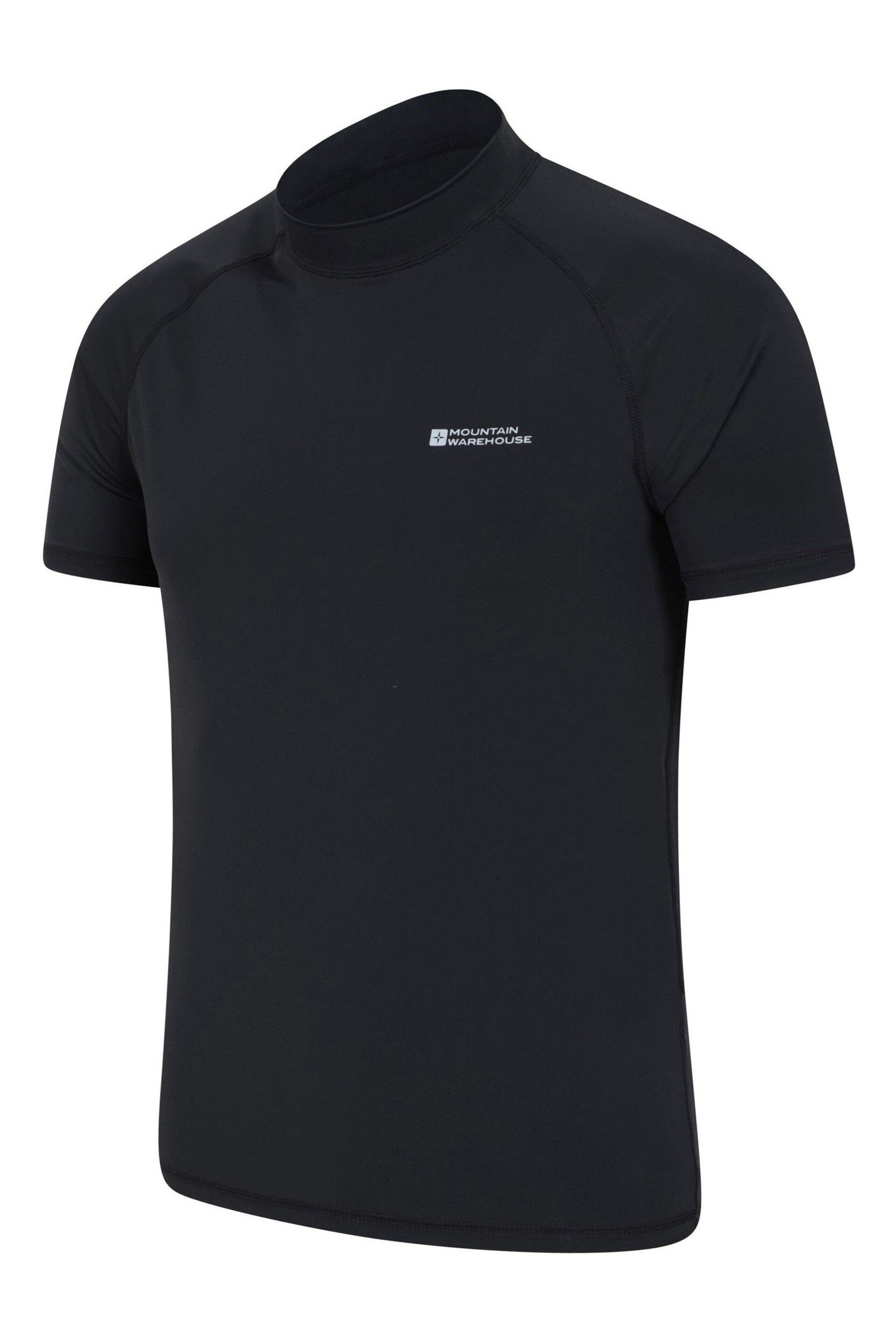 Mountain Warehouse Black UV Mens Rash Vest - Image 3 of 4