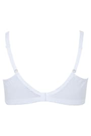 Yours Curve White Hi Shine Lace Non-Wired Bra - Image 4 of 4