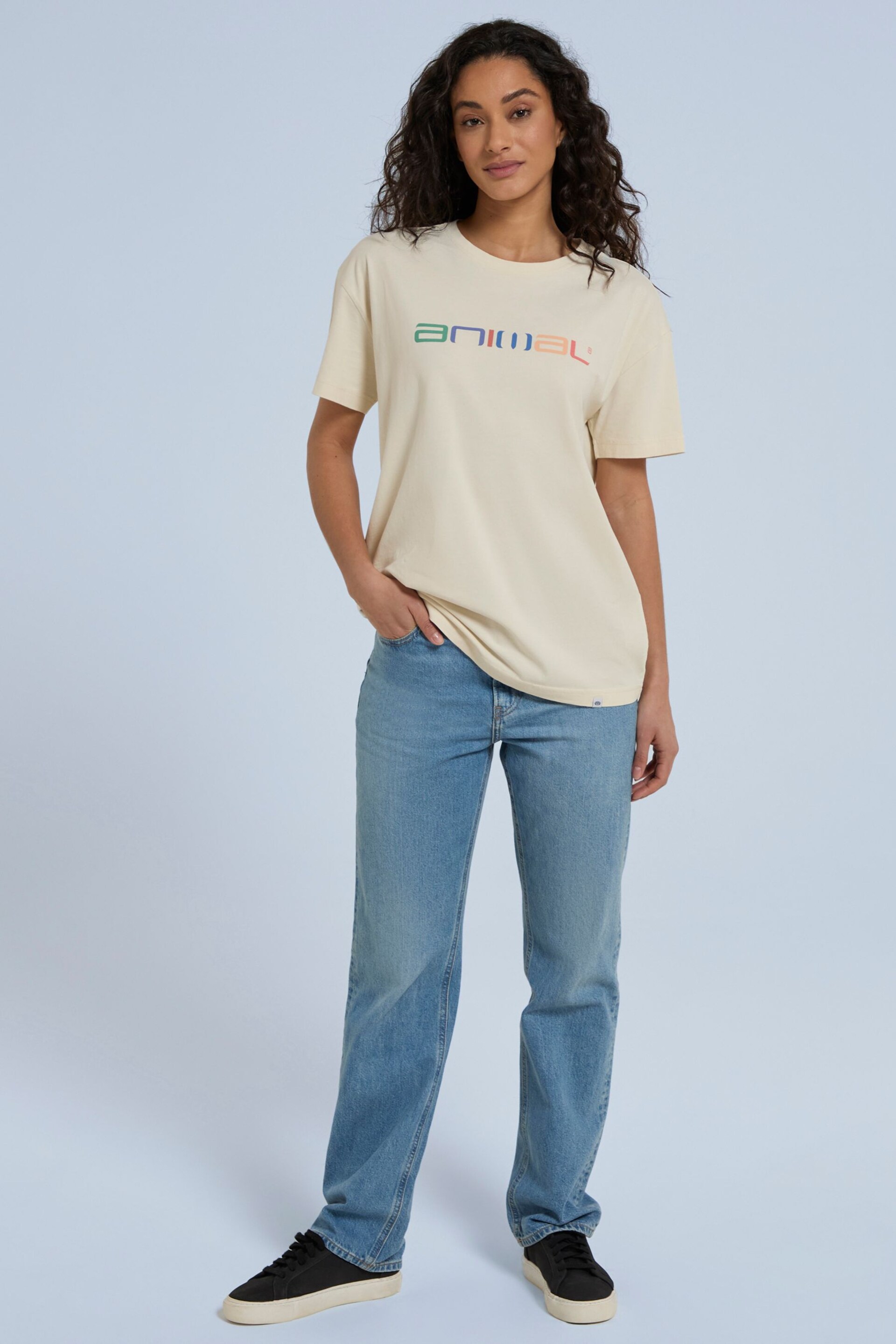 Animal Womens Leena Organic Boxy T-Shirt - Image 2 of 8