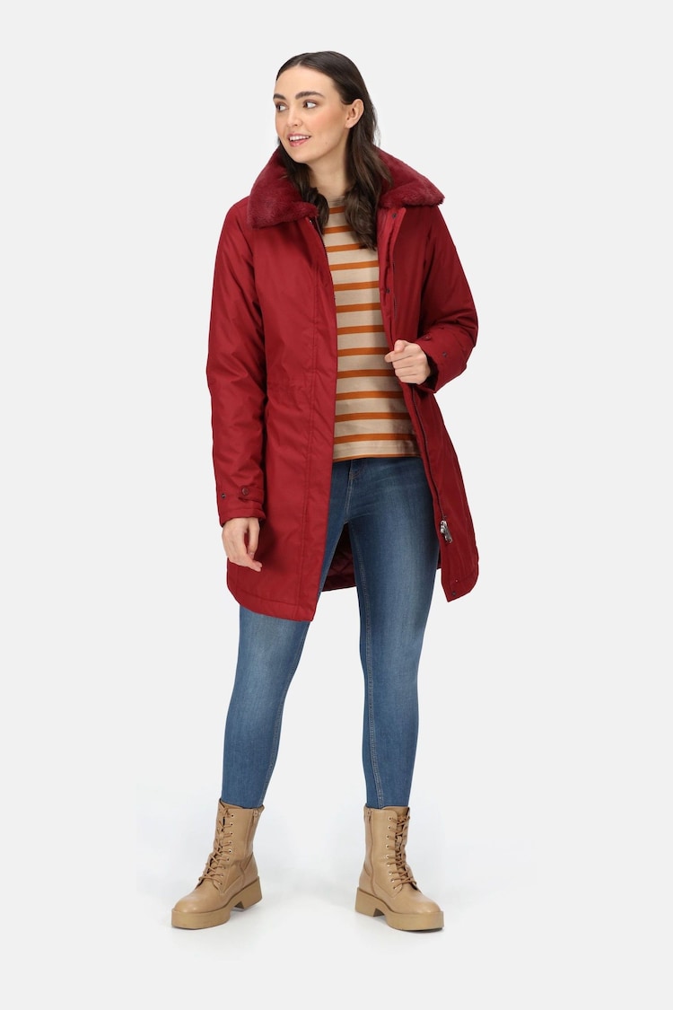 Regatta Red Renata Waterproof Jacket - Image 2 of 9