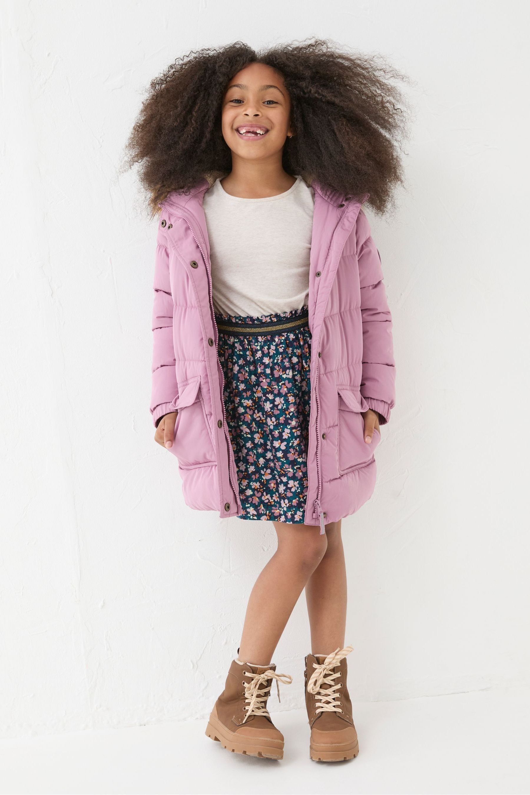 Next purple coat online