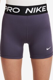 Nike Purple Raisin 3 Inch Dri-FIT Pro Shorts - Image 1 of 4