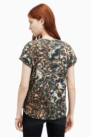 AllSaints Animal Print Caladesi Anna T-Shirt - Image 2 of 6