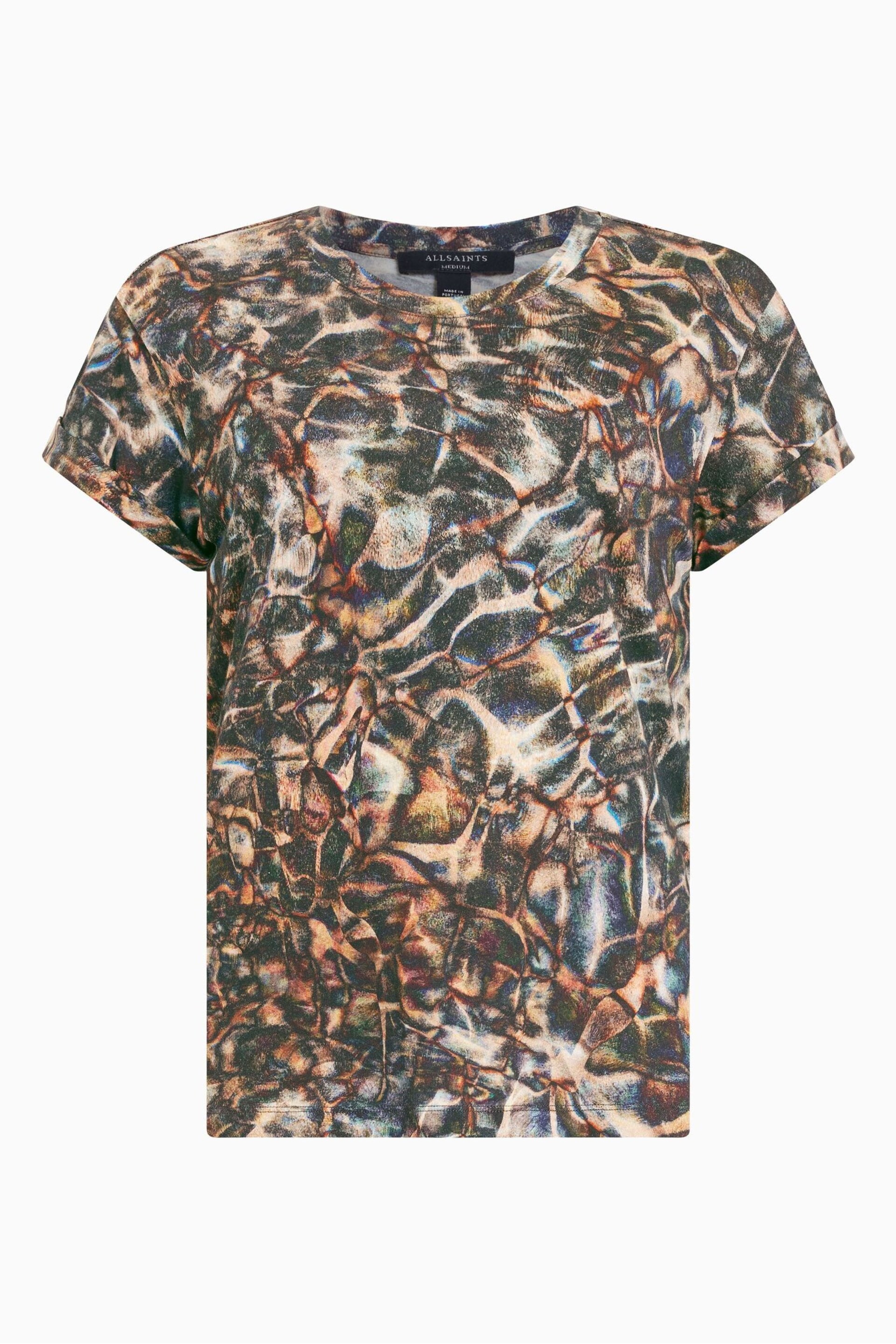 AllSaints Animal Print Caladesi Anna T-Shirt - Image 6 of 6