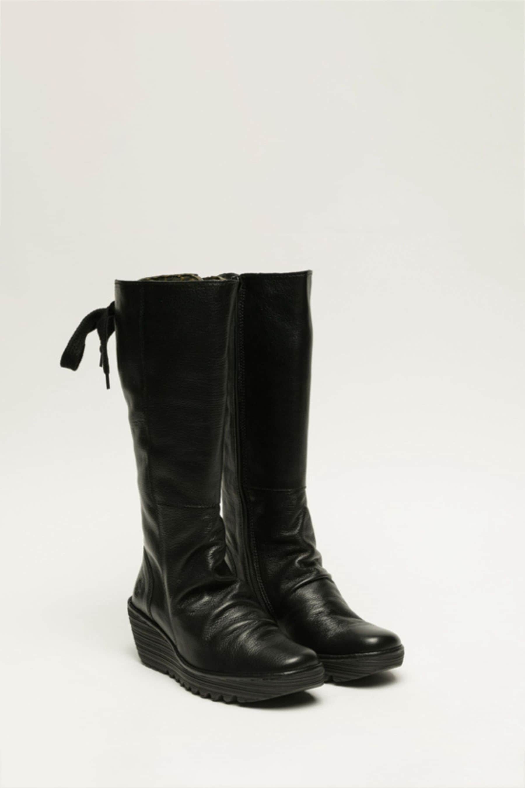 Fly london yust boots black clearance