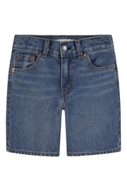 Levi's® Blue Relaxed Fit Skater Shorts - Image 1 of 4