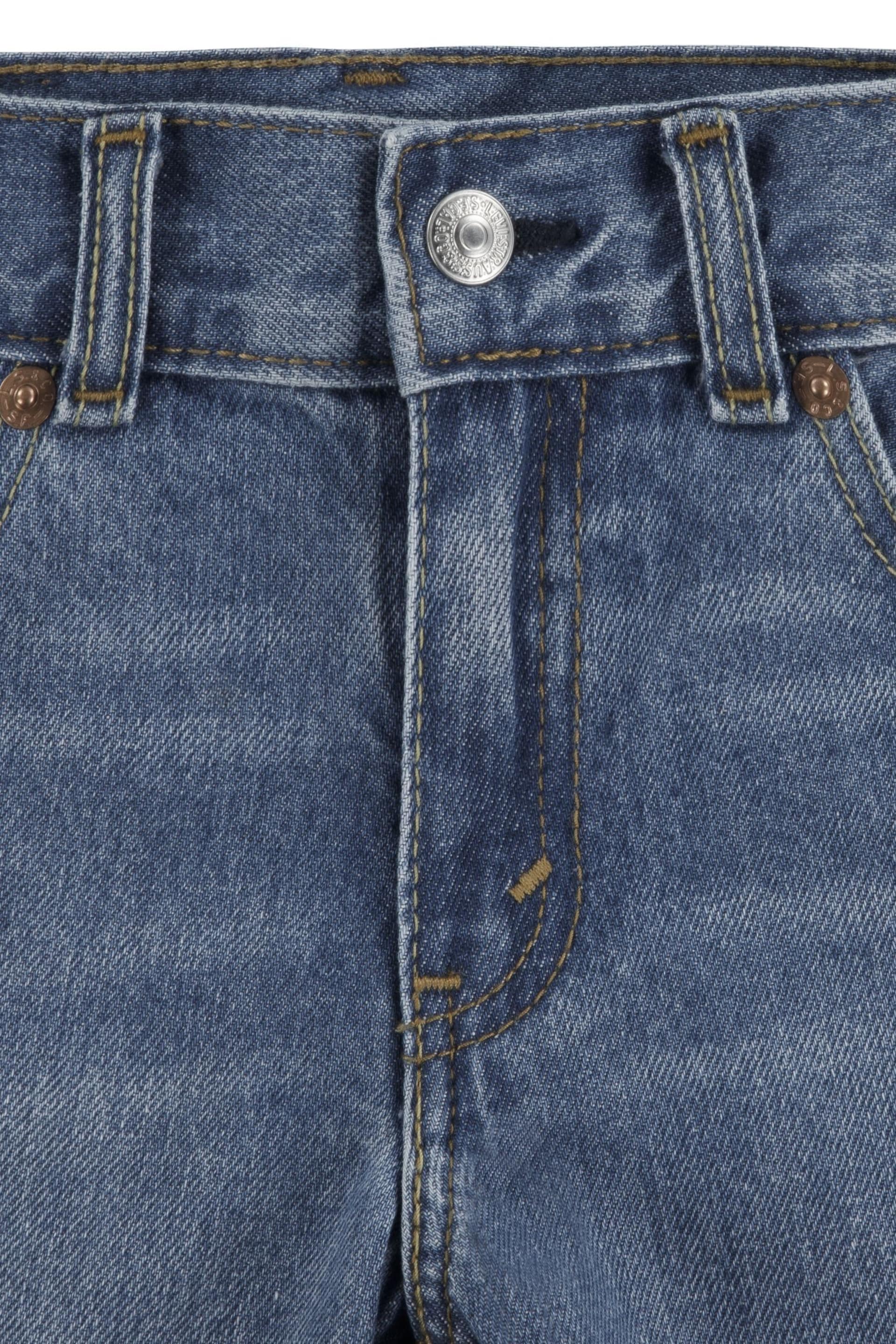 Levi's® Blue Relaxed Fit Skater Shorts - Image 3 of 4