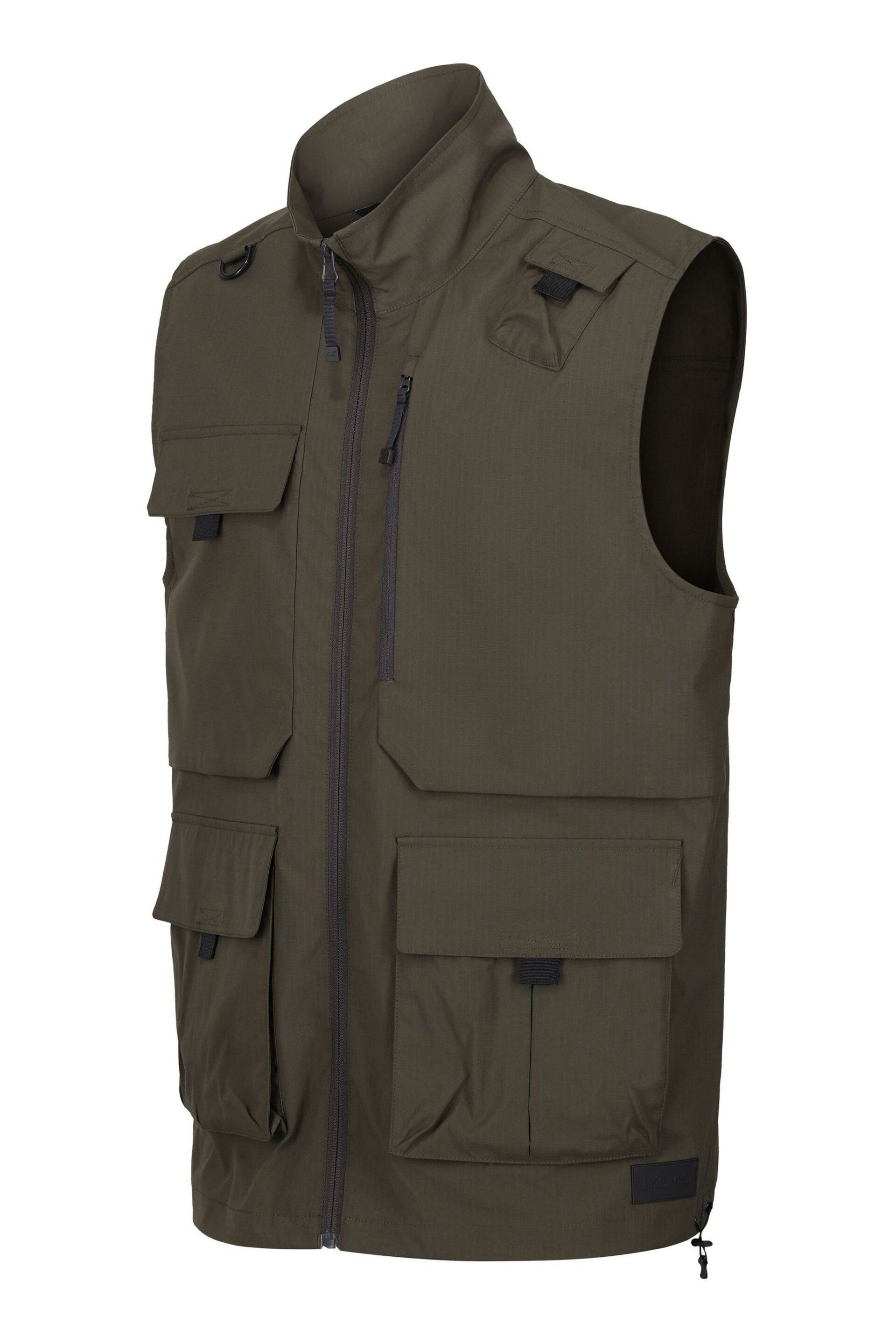 Regatta Green Travel Light Packaway Multi Pocket Gilet - Image 9 of 9