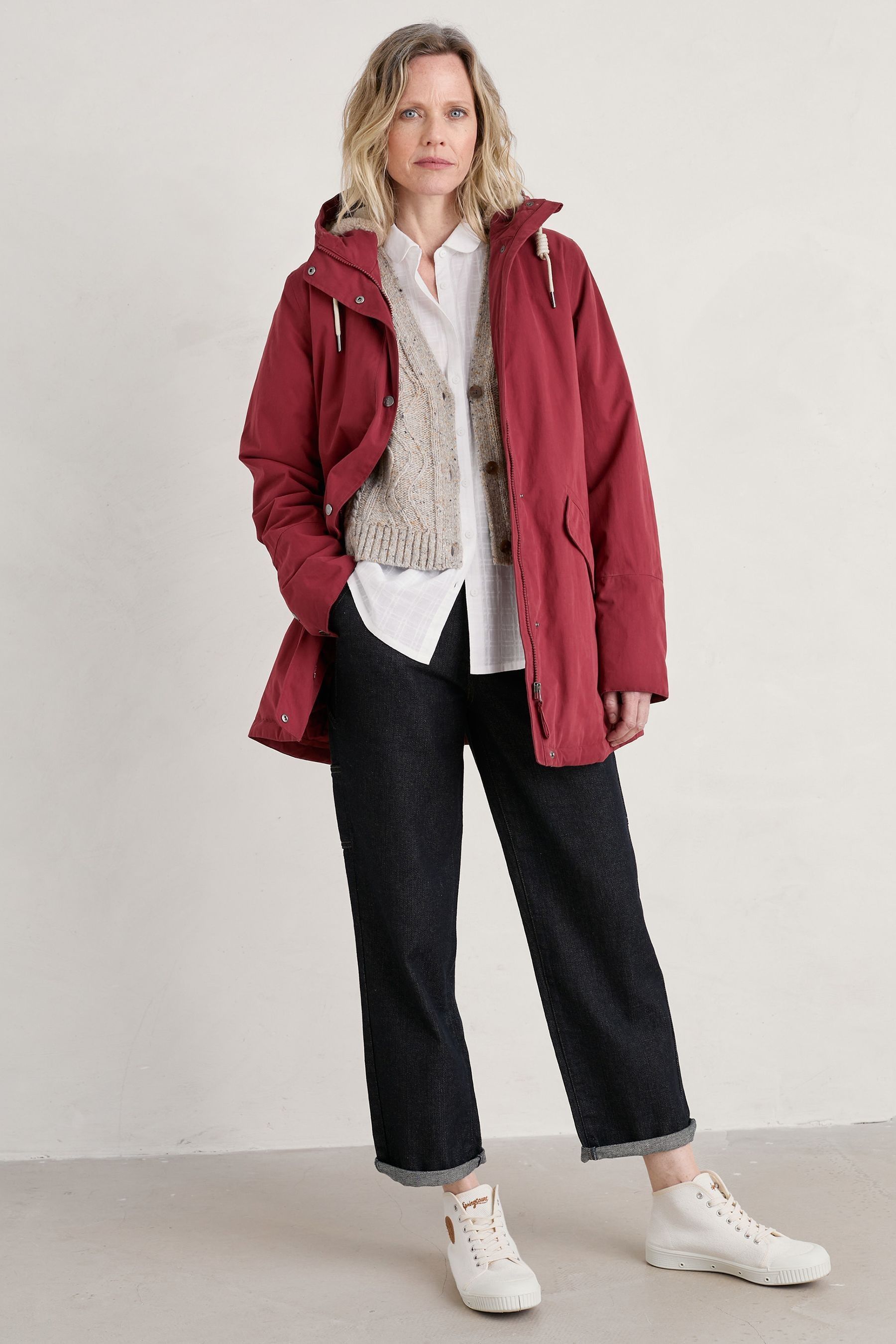 Seasalt red coat shop