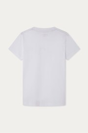 Hackett London Older Boys Short Sleeve White T-Shirt - Image 2 of 2