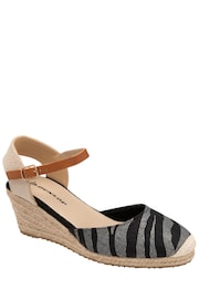 Dunlop Animal Wedges Espadrilles Sandals - Image 1 of 4