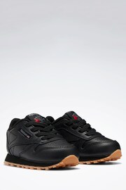 Reebok Classic Leather Black Shoes - Image 2 of 5
