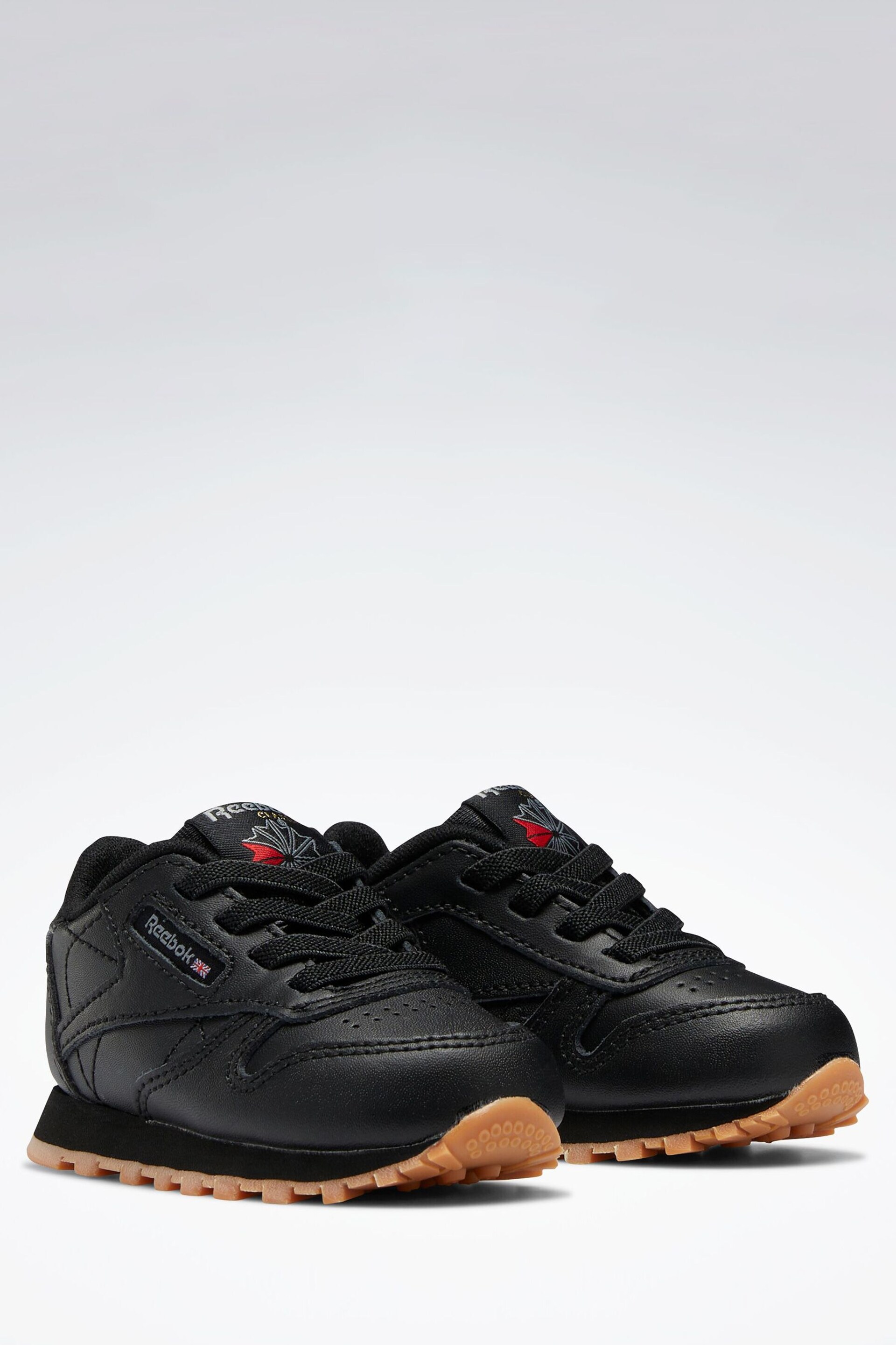 Reebok Classic Leather Black Shoes - Image 2 of 5