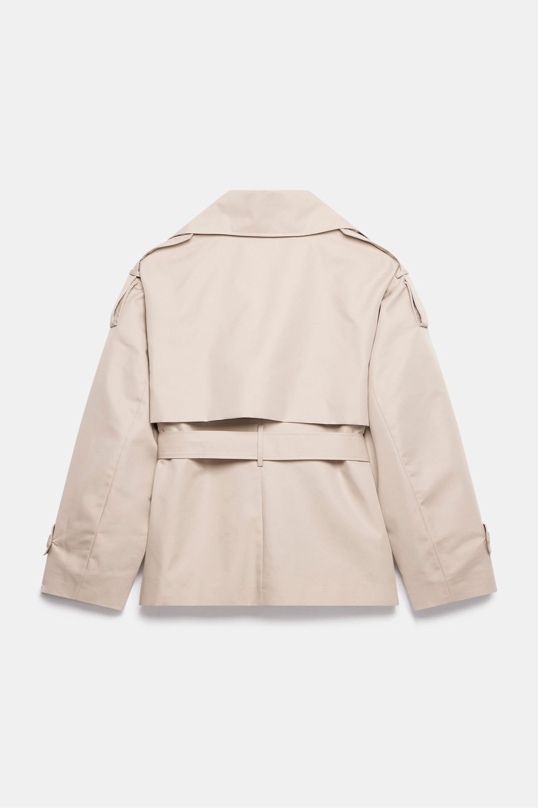 Buy Mint Velvet Pink Short Trench Jacket from Next Luxembourg