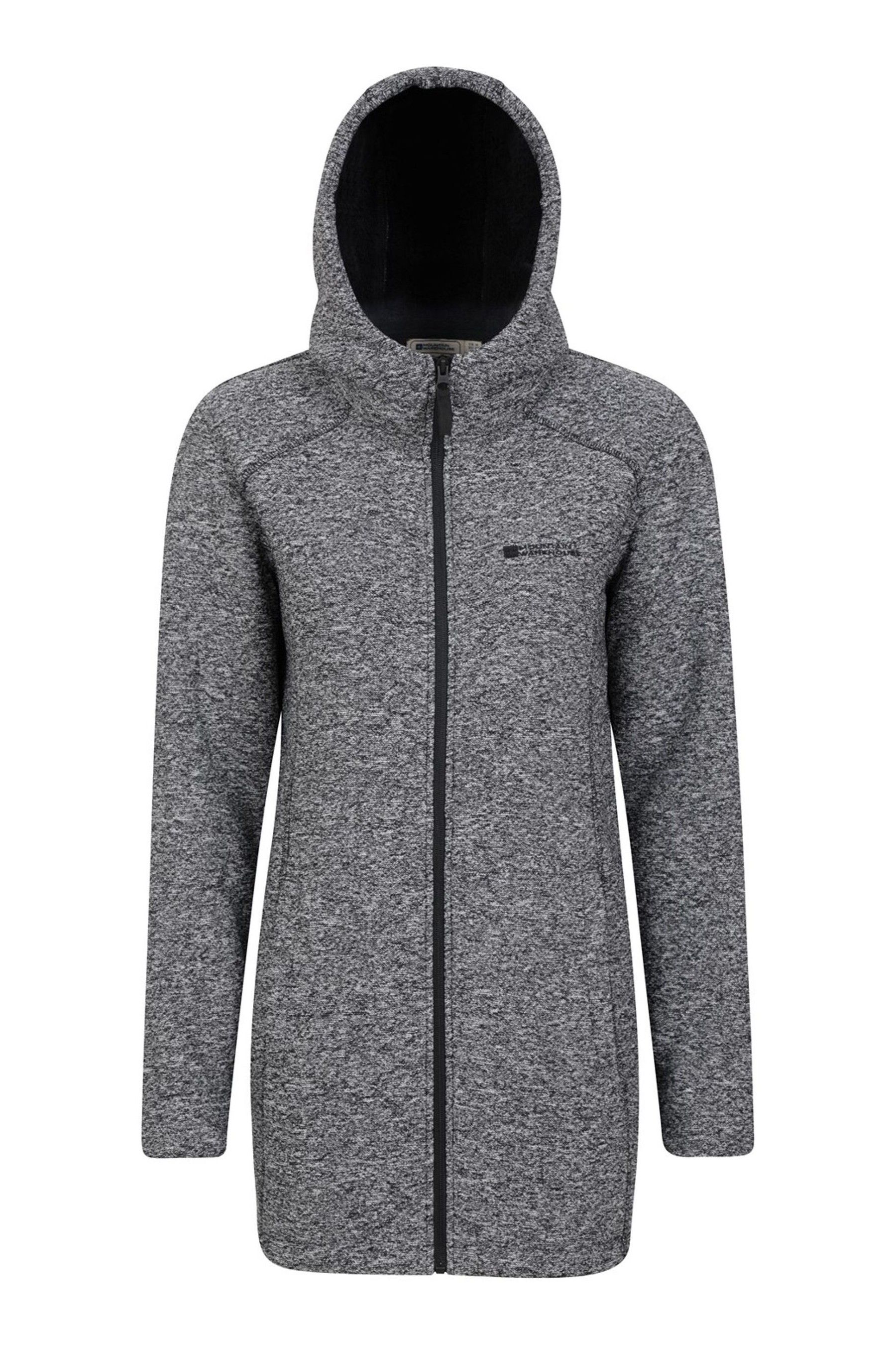 Buy Mountain Warehouse Grey Nevis Longline Fleece Jacket from Next Oman