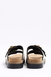 River Island Ecru Double Buckle Sandals - Image 3 of 4