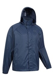 Mountain Warehouse Blue Mens Pakka Waterproof Jacket - Image 2 of 5