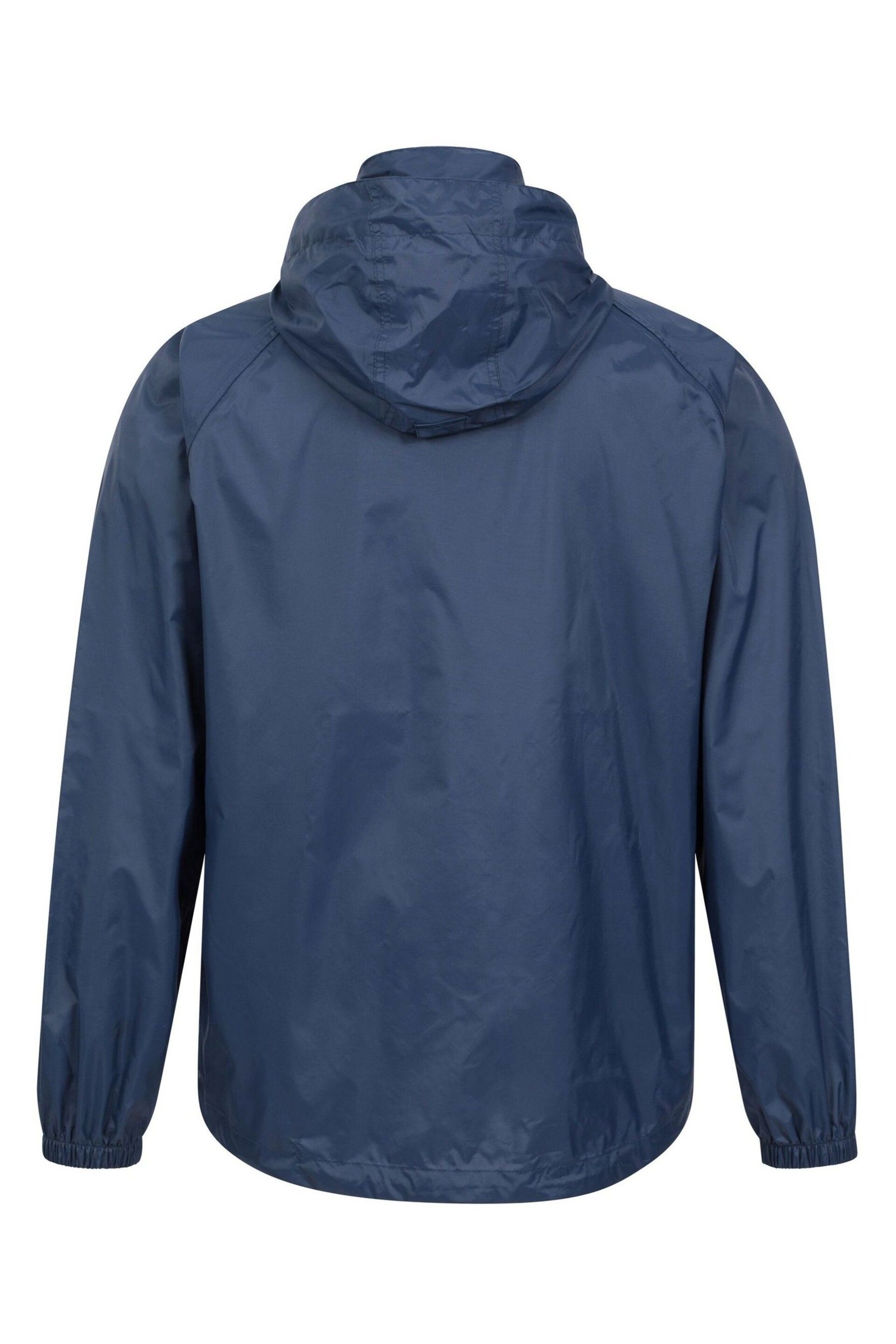 Mountain Warehouse Blue Mens Pakka Waterproof Jacket - Image 3 of 5