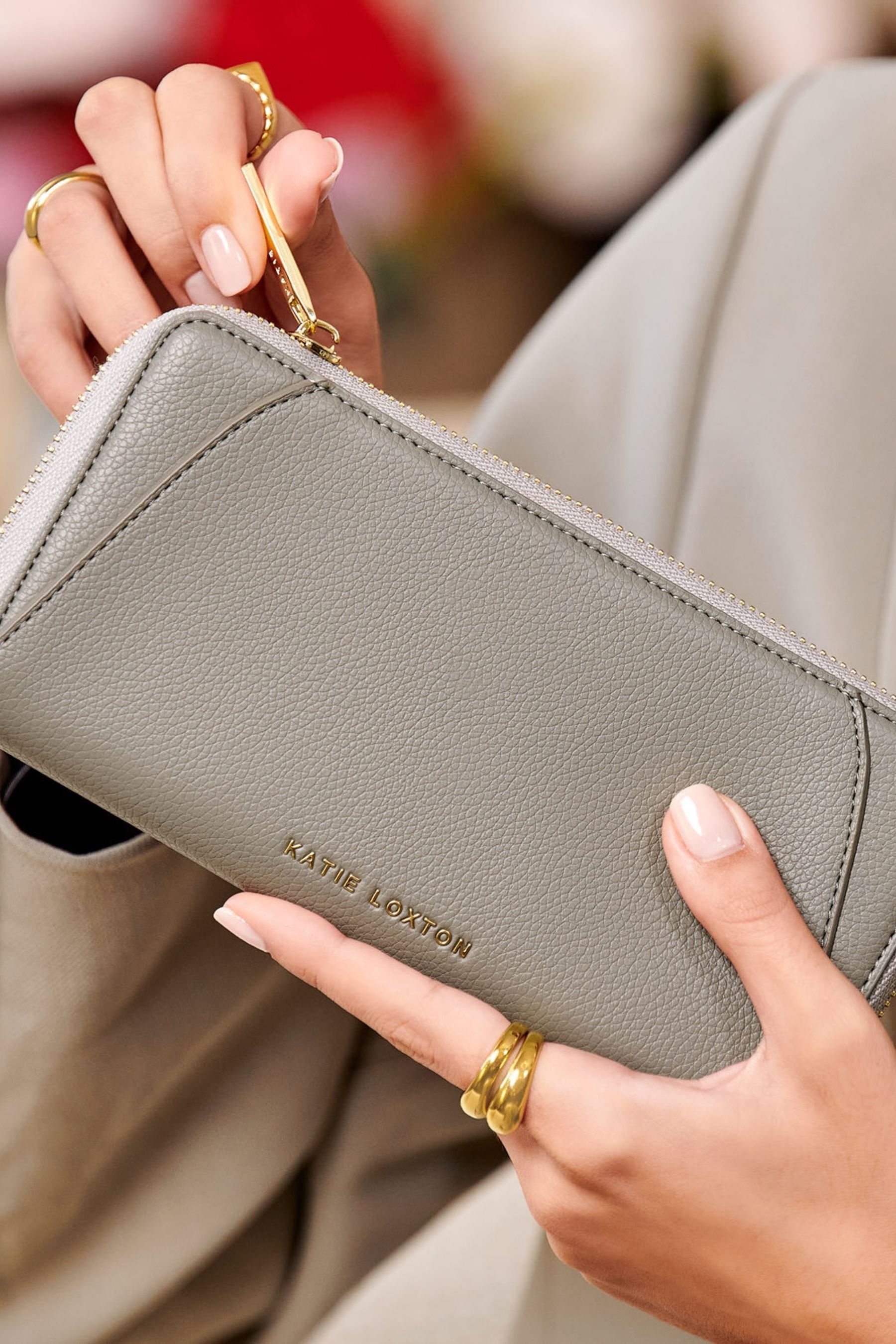 Katie Loxton Grey Hana Purse