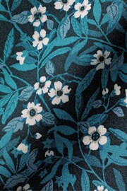 Charles Tyrwhitt Green Slim Fit Liberty Fabric Floral Print Shirt - Image 7 of 7