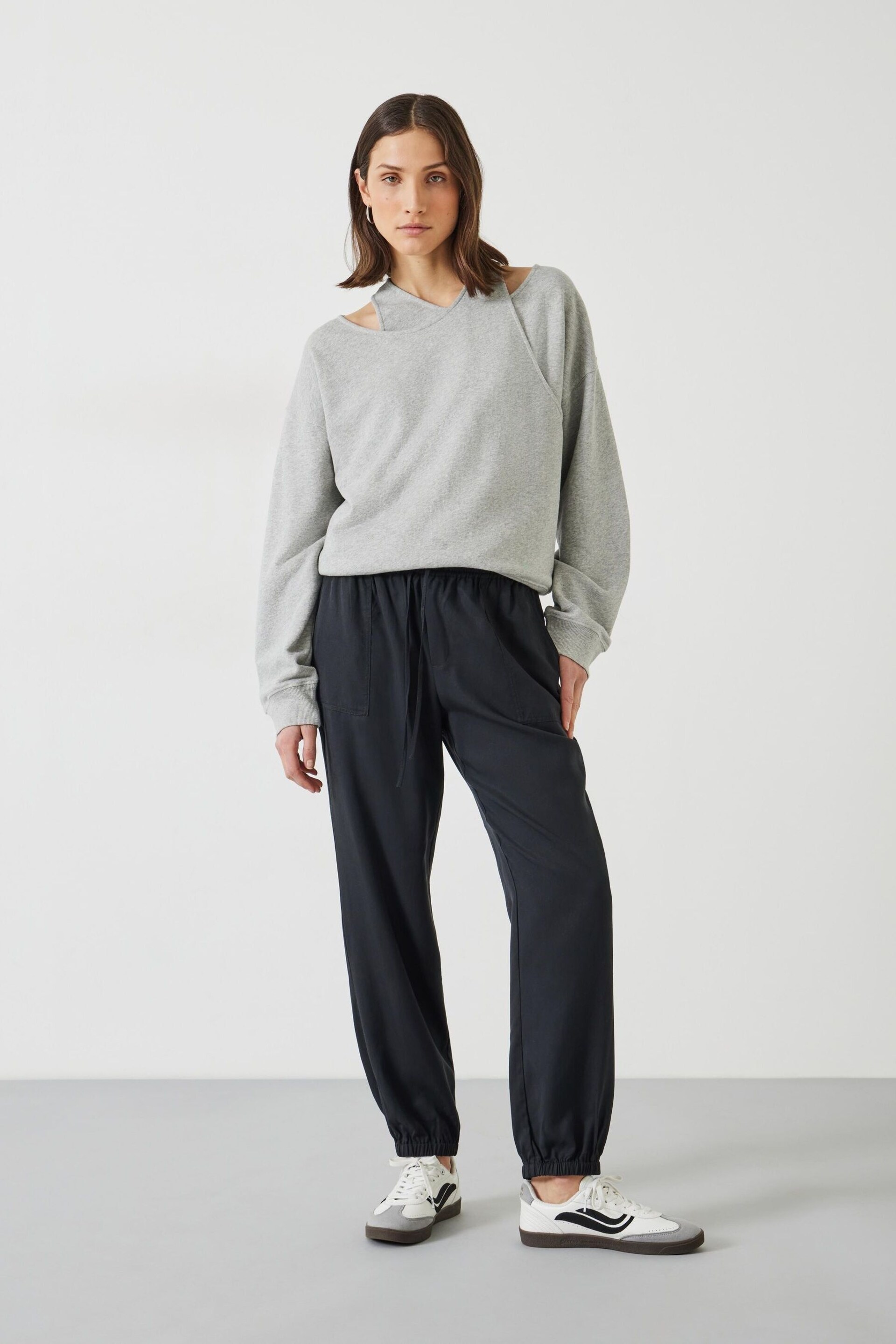 Hush Black Monica Trousers - Image 1 of 5