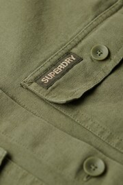 Superdry Green Embellished Military Jacket - Image 5 of 6