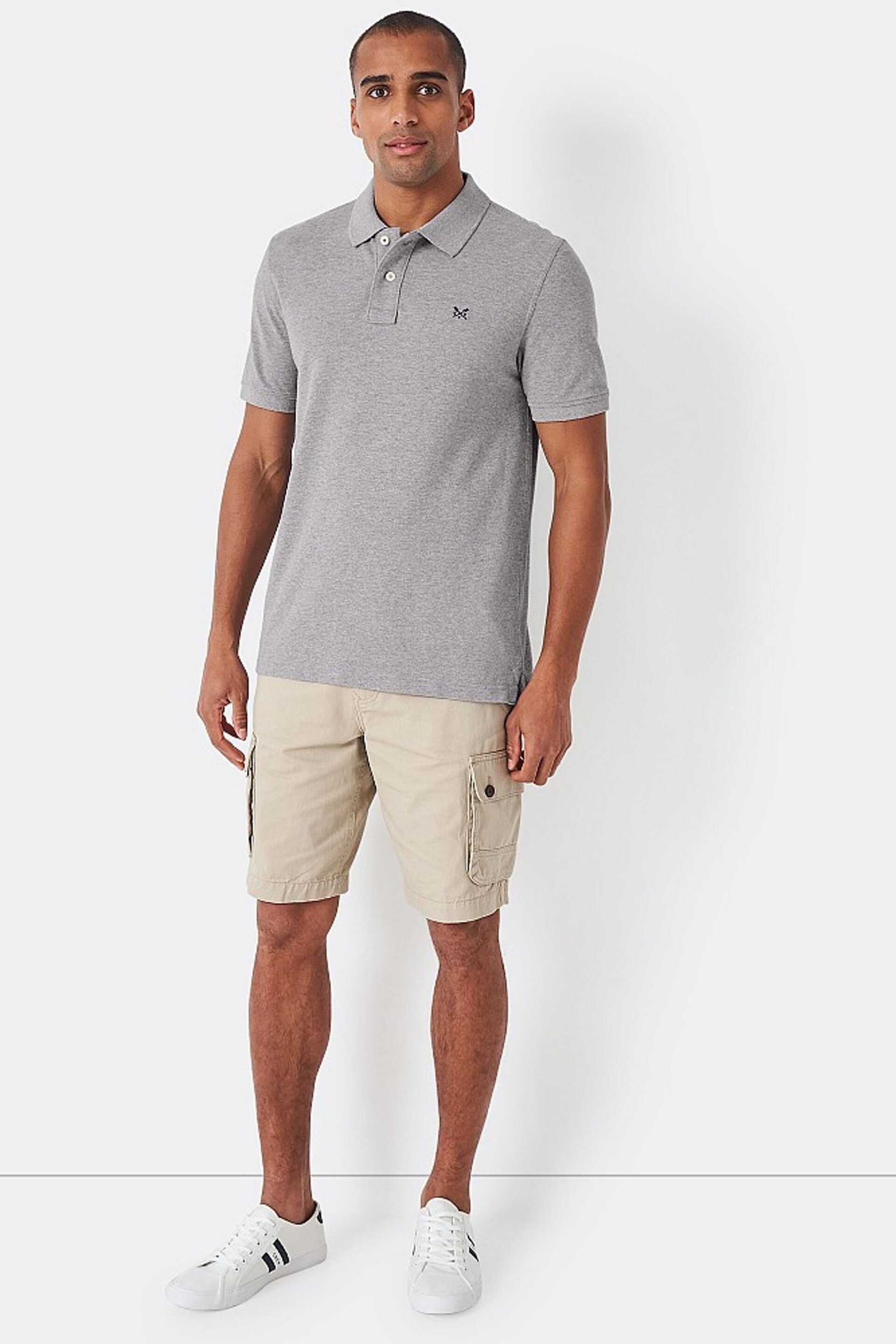 Crew Clothing Cotton Pique Polo Shirt - Image 3 of 5