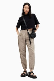 AllSaints Nude Val Trousers - Image 1 of 8