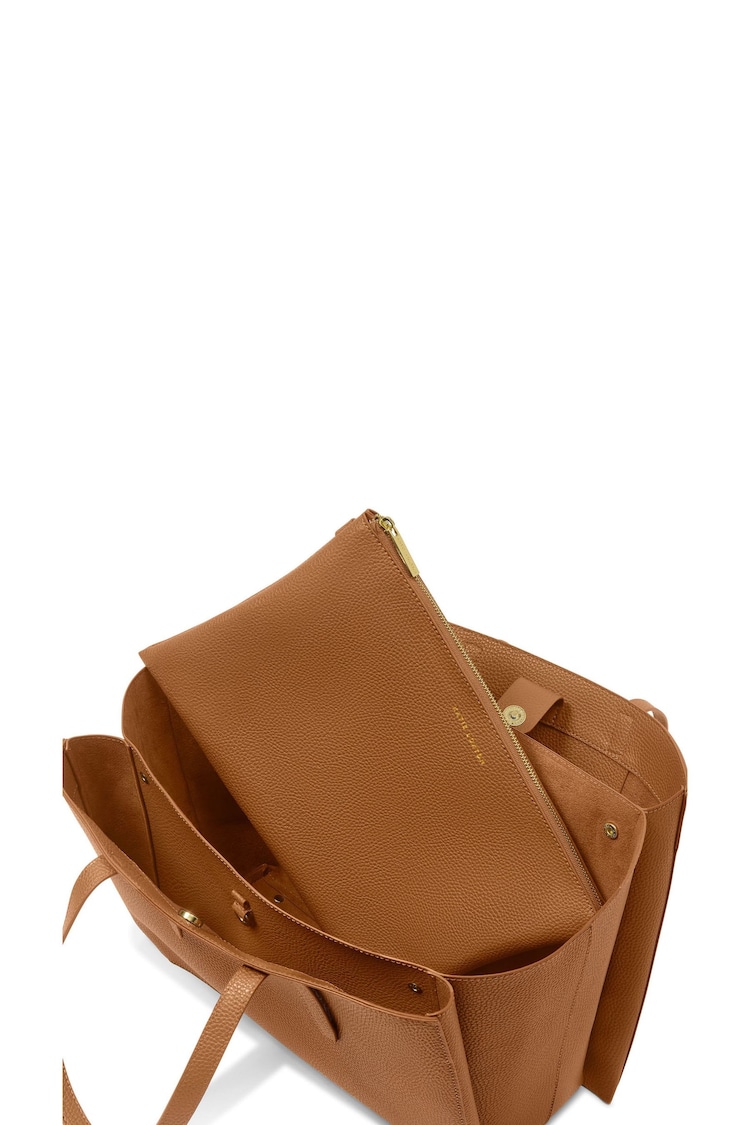 Katie Loxton Brown Large Tabi Tote Bag - Image 4 of 4