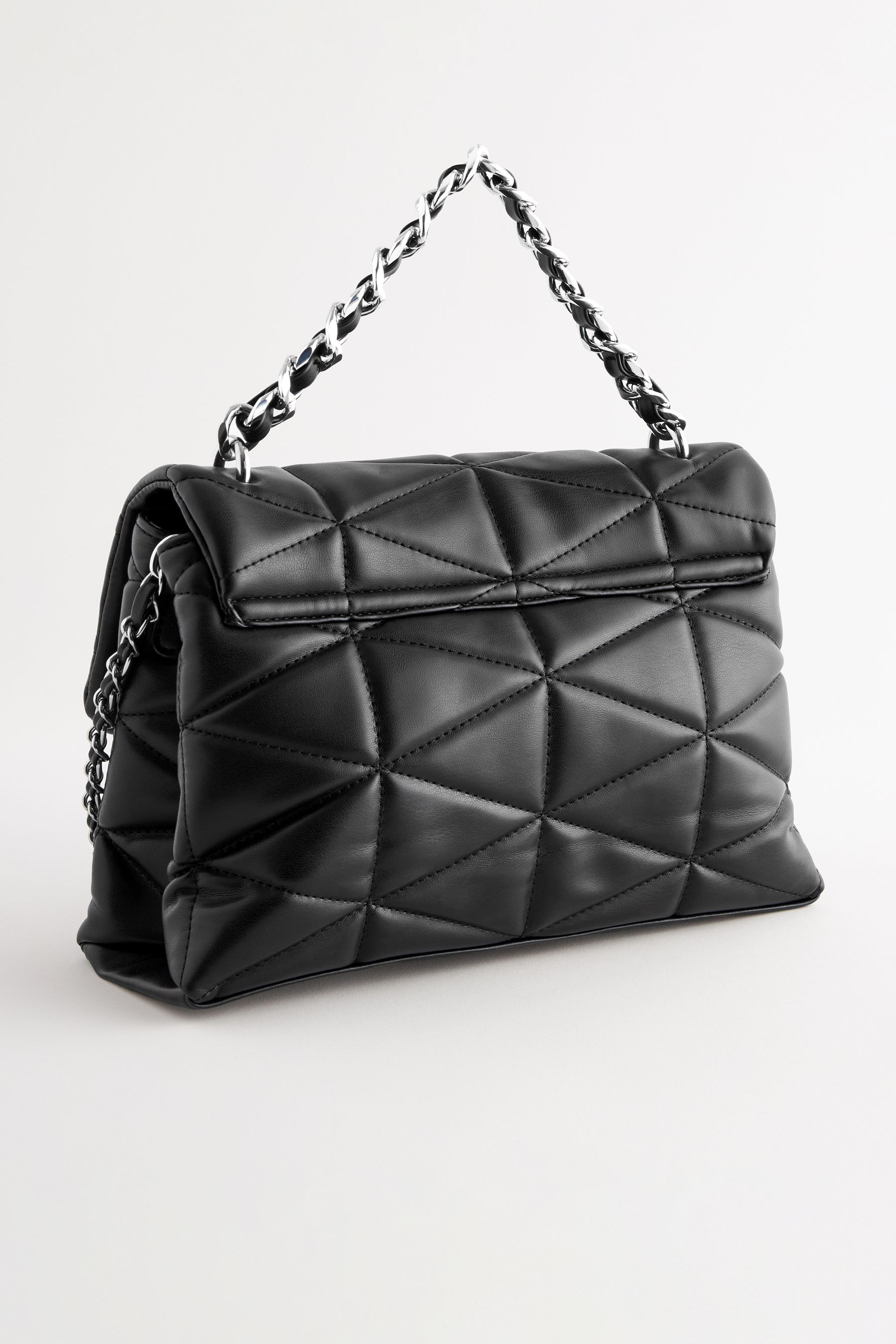 Buy Black Quilted Cross Body Bag from the Next UK online shop