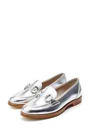 Moda in Pelle Elsbeth Covered Snaffle Smart Loafers - Image 2 of 4