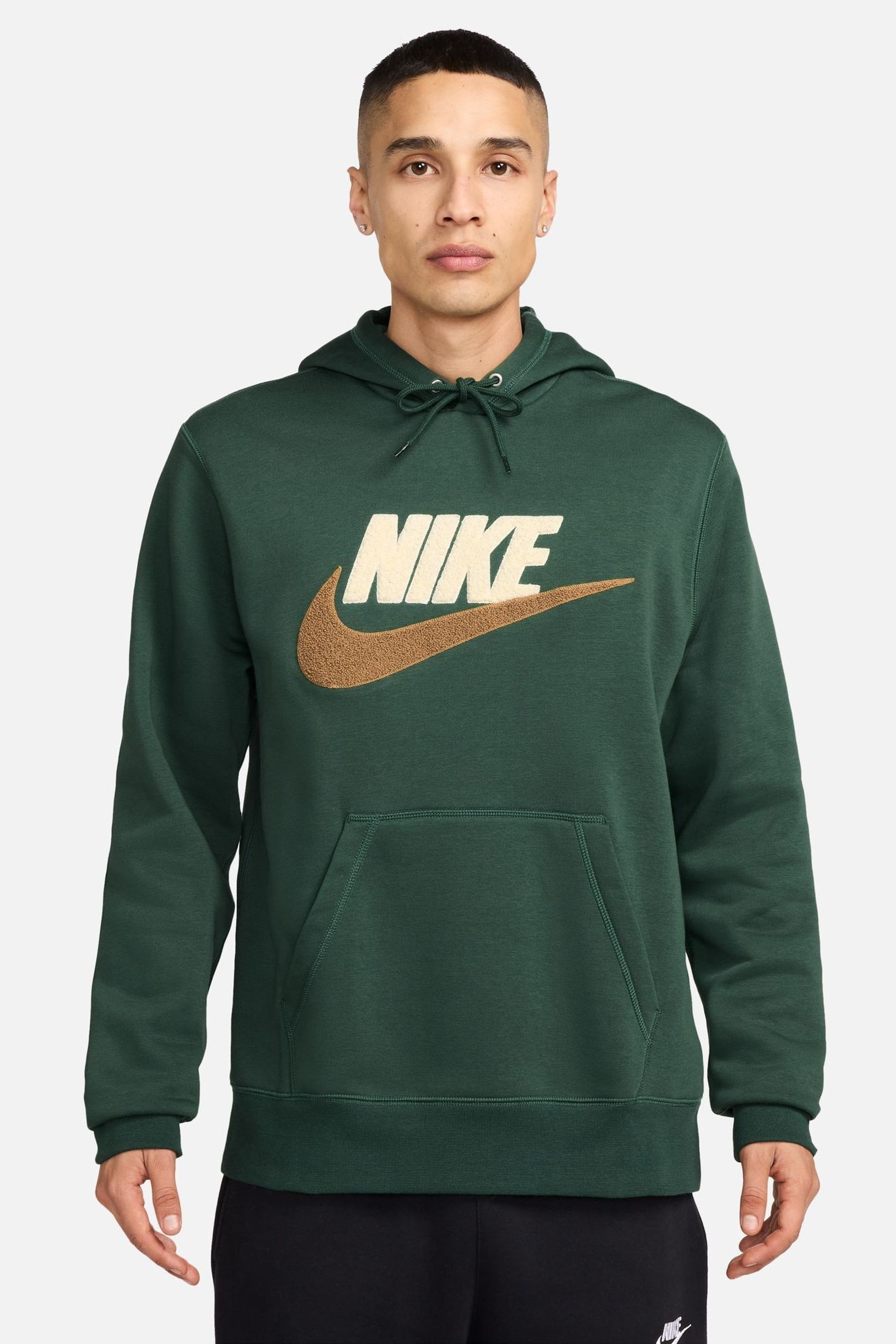 Buy Nike Green Club Fleece Pullover Hoodie from the Next UK online shop