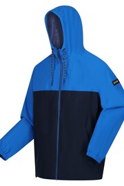 Regatta Blue Belcastel Waterproof Hooded Jacket - Image 9 of 9