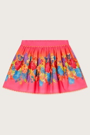 Monsoon Pink Ombre Floral Skirt - Image 1 of 3