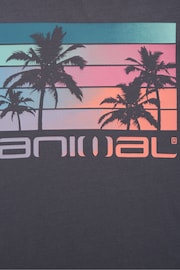 Animal Grey Mens Classico Wave Organic T-Shirt - Image 8 of 9
