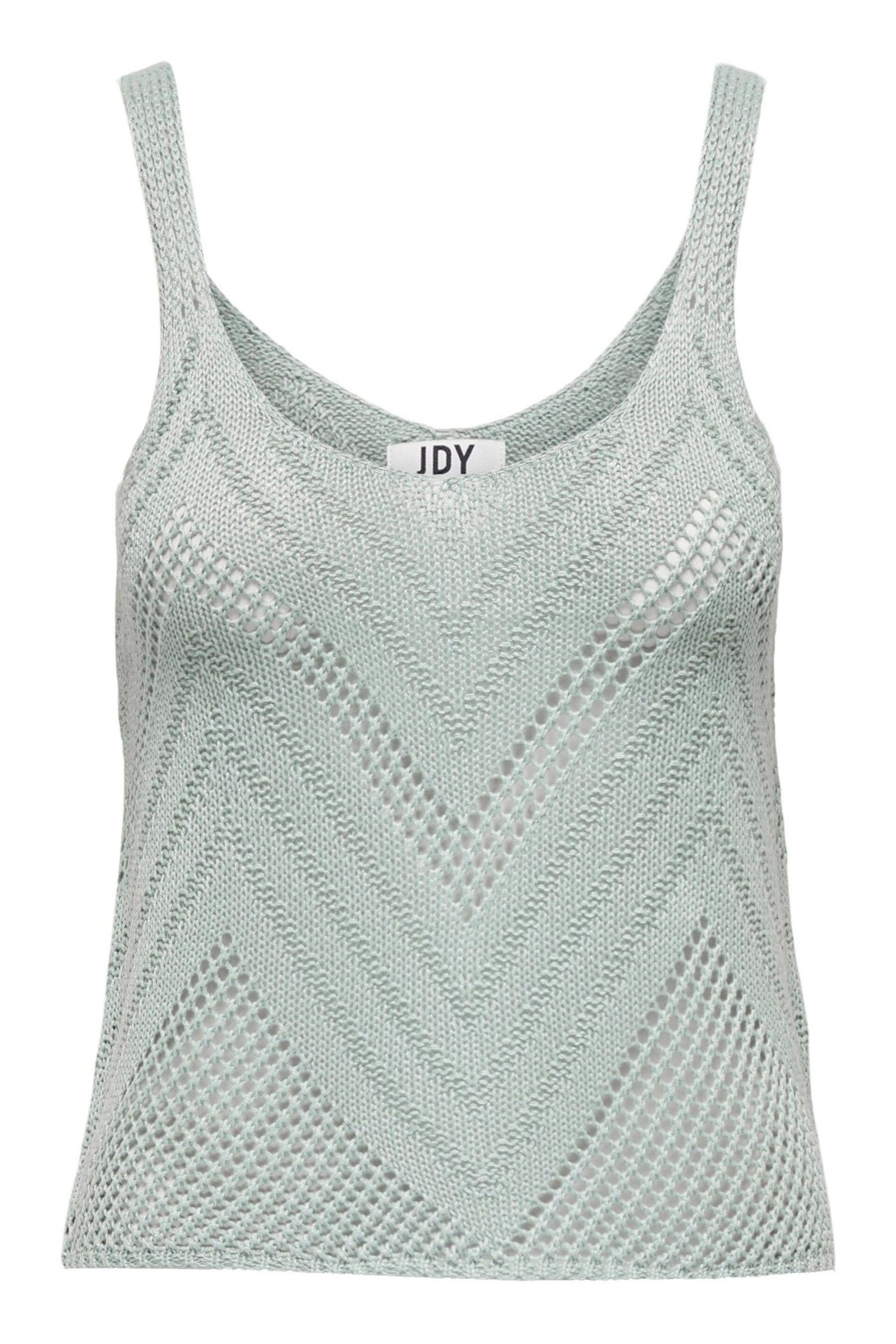 JDY Green Crochet knitted Summer Camisole - Image 4 of 5