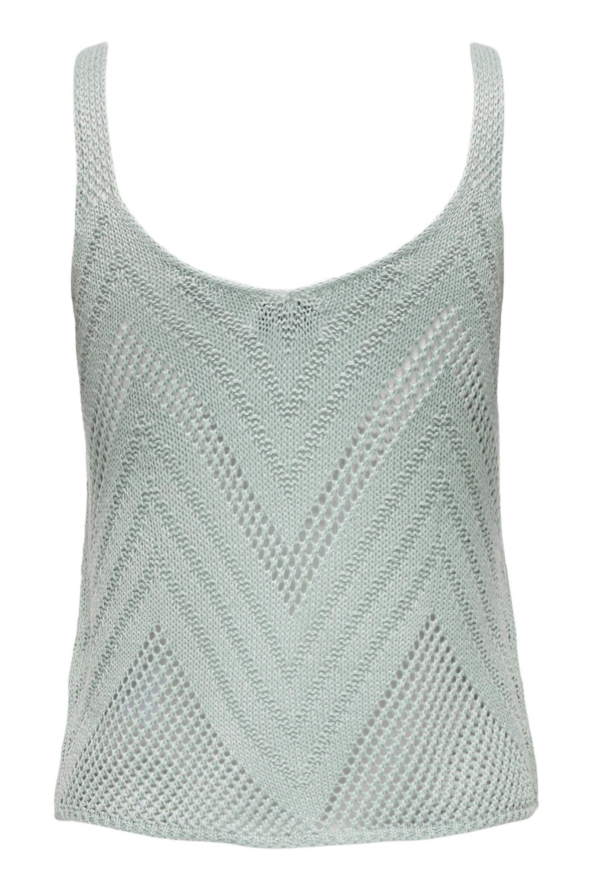 JDY Green Crochet knitted Summer Camisole - Image 5 of 5