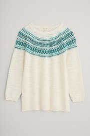 Seasalt Cornwall Green Seasalt Cornwall Green Penvoose Jumper - Image 4 of 5