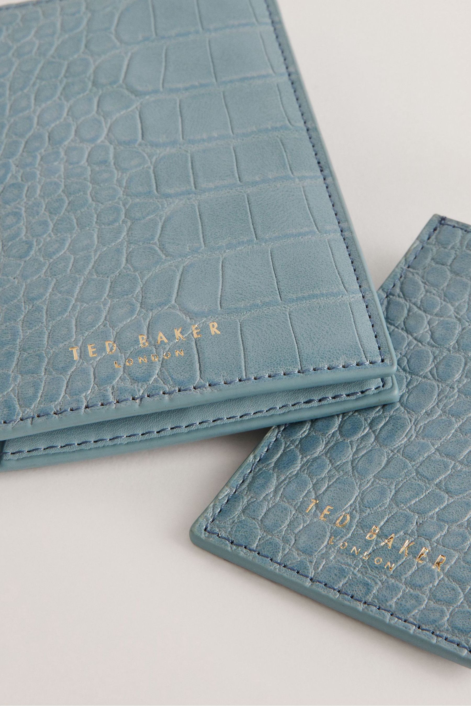 Ted baker passport holder and luggage tag new arrivals