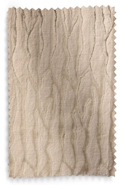 Champagne Gold Collection Luxe Heavyweight Velvet Abstract Zebra Print Eyelet Lined Curtains - Image 5 of 5