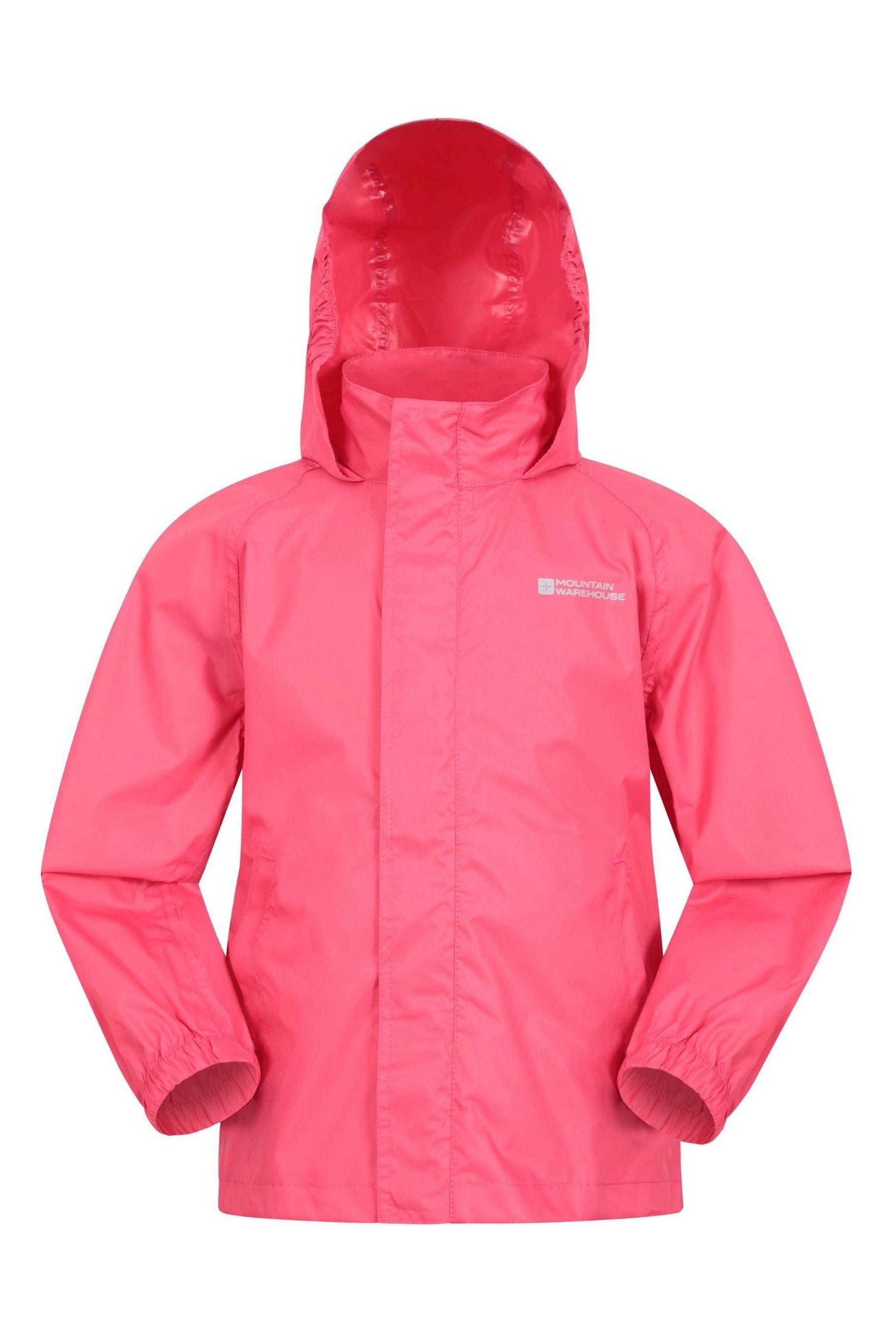 Mountain Warehouse Pakka II Kids Waterproof Jacket Pink Size 2T